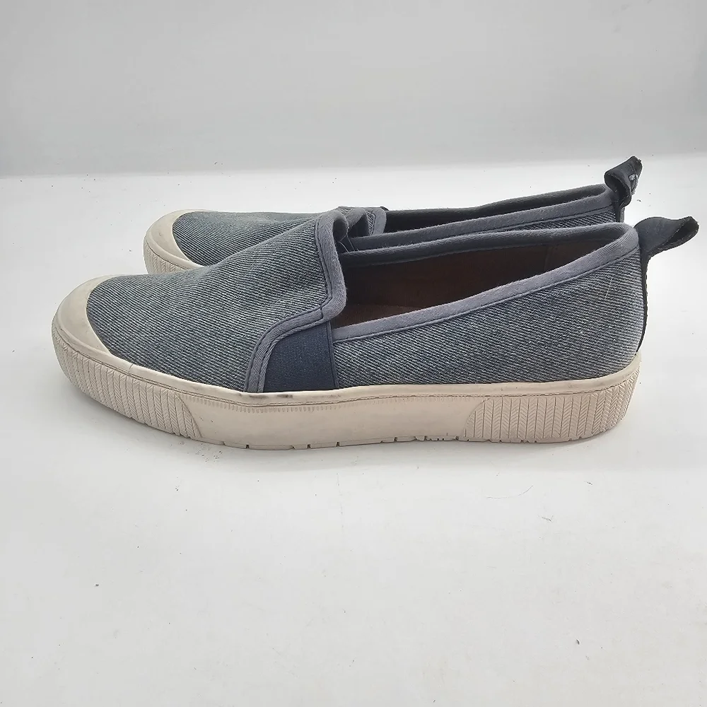 Zodiac Ciara Denim Chambray Women’s Size 10 M Casual Slip-On Sneakers NWD